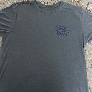 RVCA Slate Blue Short Sleeve Tee